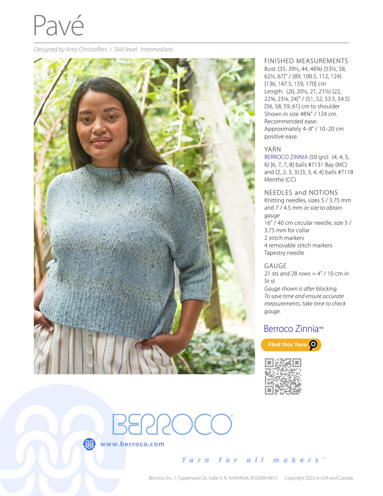 Berroco Pavé PDF