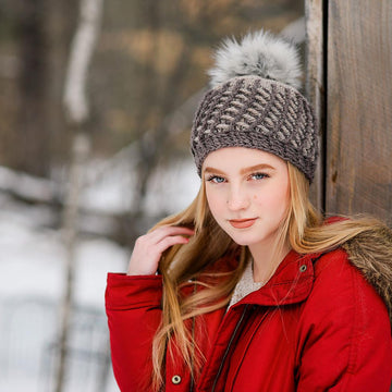 Sofia Ribbed Beanie Hat