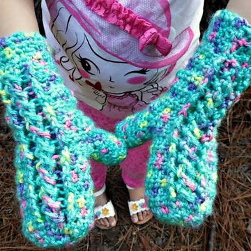 Chilly Cables Mittens
