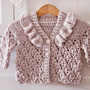 Ruffle Cardigan