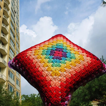 Summer Fun Granny Cushion