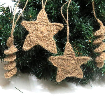 Rustic star and icicle