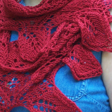 Roisin's Garden Shawl