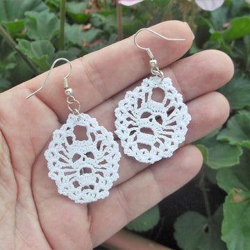 Screaming Skull Earrings