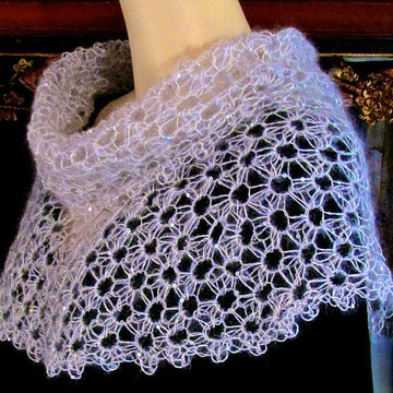 Starwirbel: Spiraling Star Stitch Lace