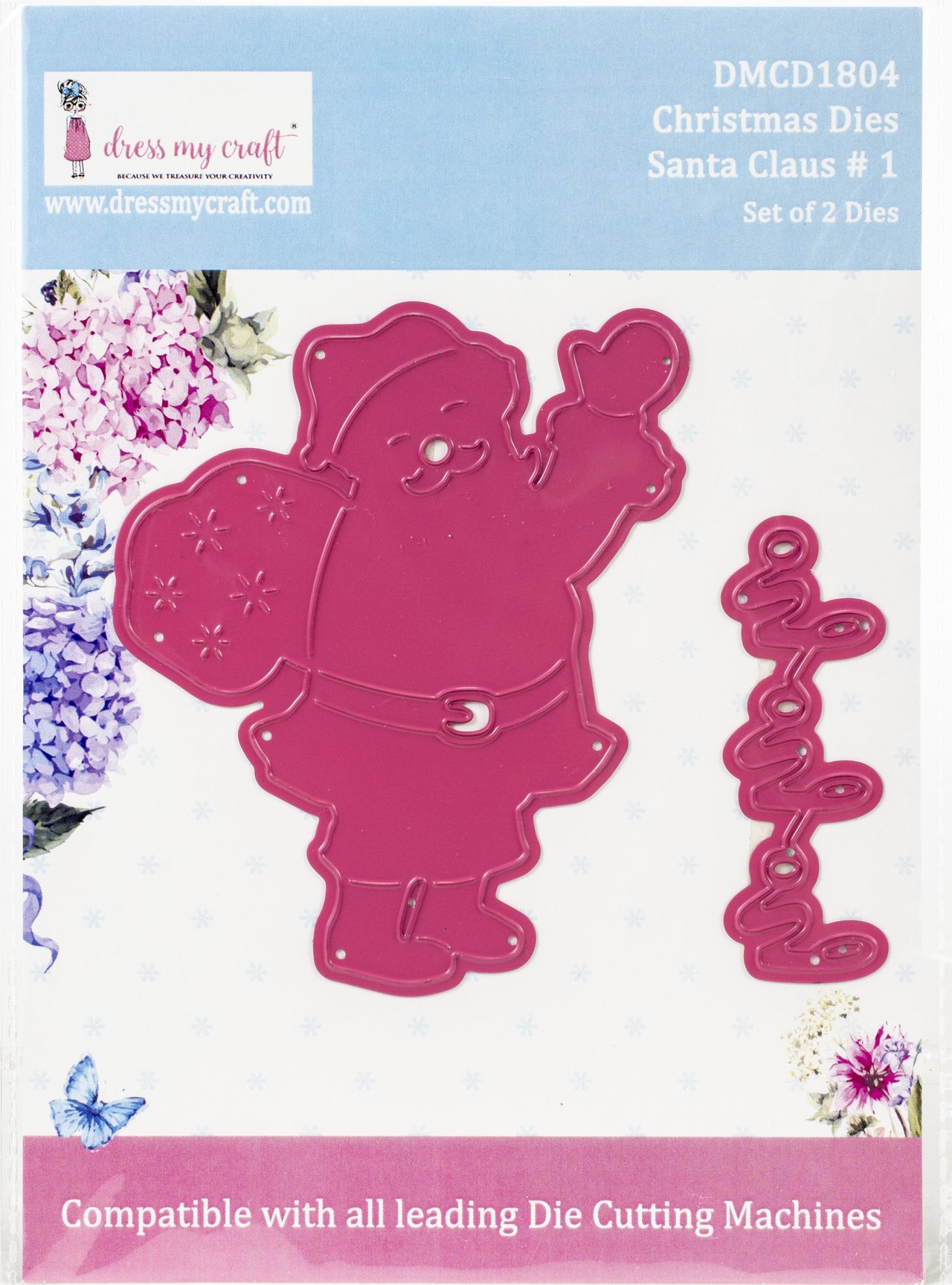Dress My Craft Dies - Christmas- Santa Claus #1