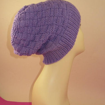 Basket Weave Spring Slouch Hat