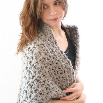 C02 Chunky Shell Shawl