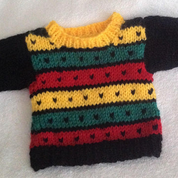 18 inch Dolls Dash and stripe Jumper