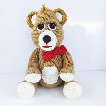 Crochet Toy Pattern Barney the Bear