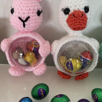 Duck and Bunny Baubles for Easter