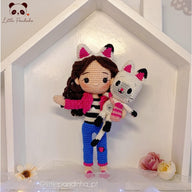 Gabby Dollhouse Crochet Pattern PDF | Amigurumi Doll Pattern