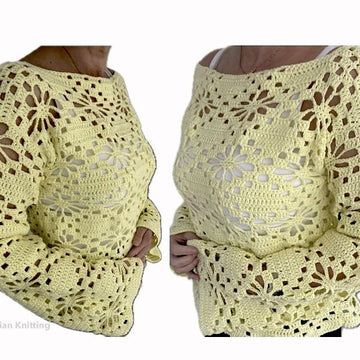 Flower sweater Daisy