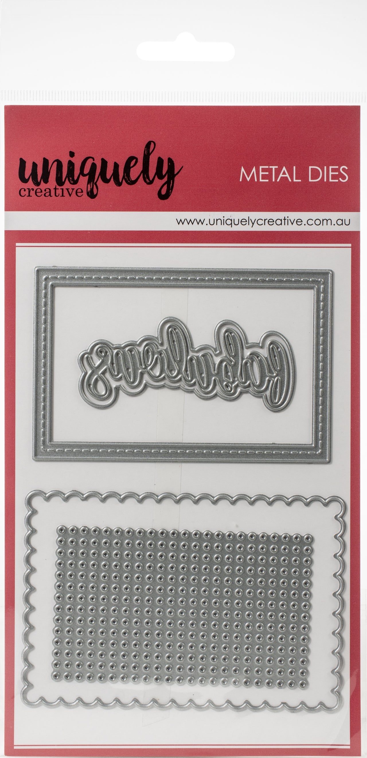 Uniquely Creative Metal Dies - Stitching Rectangle
