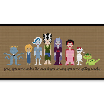 Ghoul School - PDF Cross Stitch Pattern