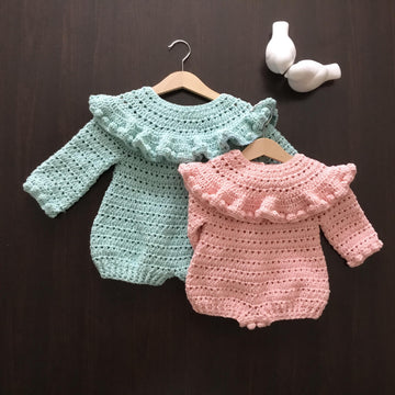Mia Long Sleeve Romper N 663