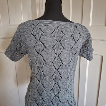 NAOMI, cotton jumper in lace pattern