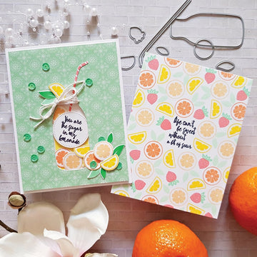 Pinkfresh Studio Clear Stamp Set 4"X6" - Sweet Lemonade