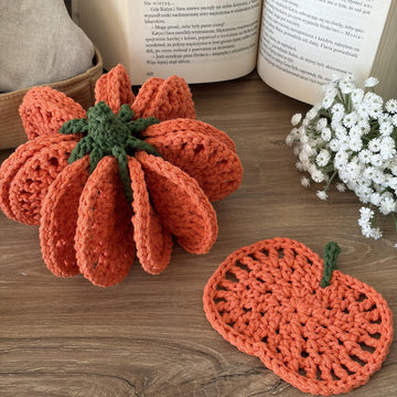 Pumpkin Coaster Set