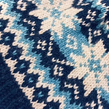 Graphic Selbu Knit Hat