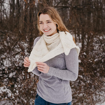 Postage Stamp Shawl