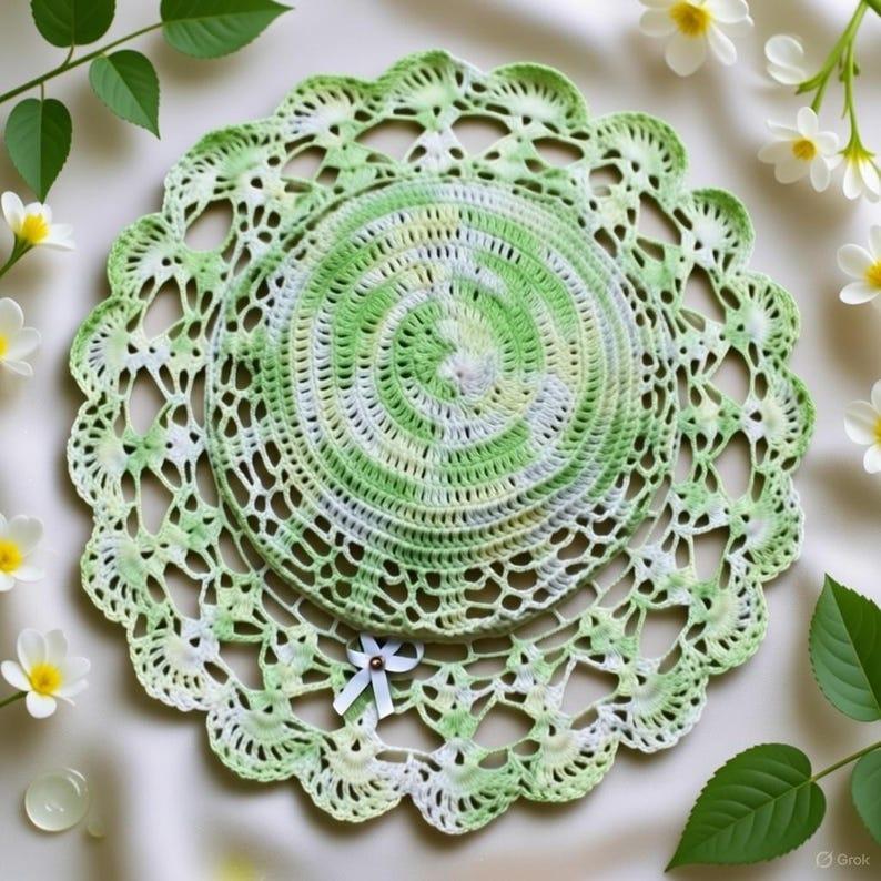 Crochet Sun Hat Pattern for Kids – Summer Cotton Hat PDF, Easy Crochet Hat Pattern