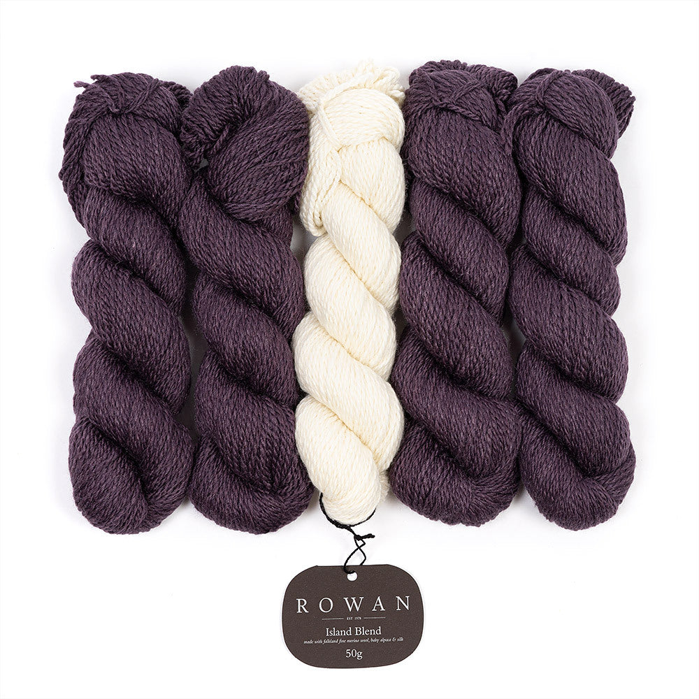 Rowan Cushion Three - Rowan Island Blend 5 Ball Colour Pack
