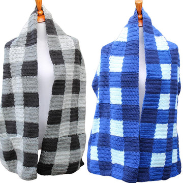 Plaid Pocket Shawl