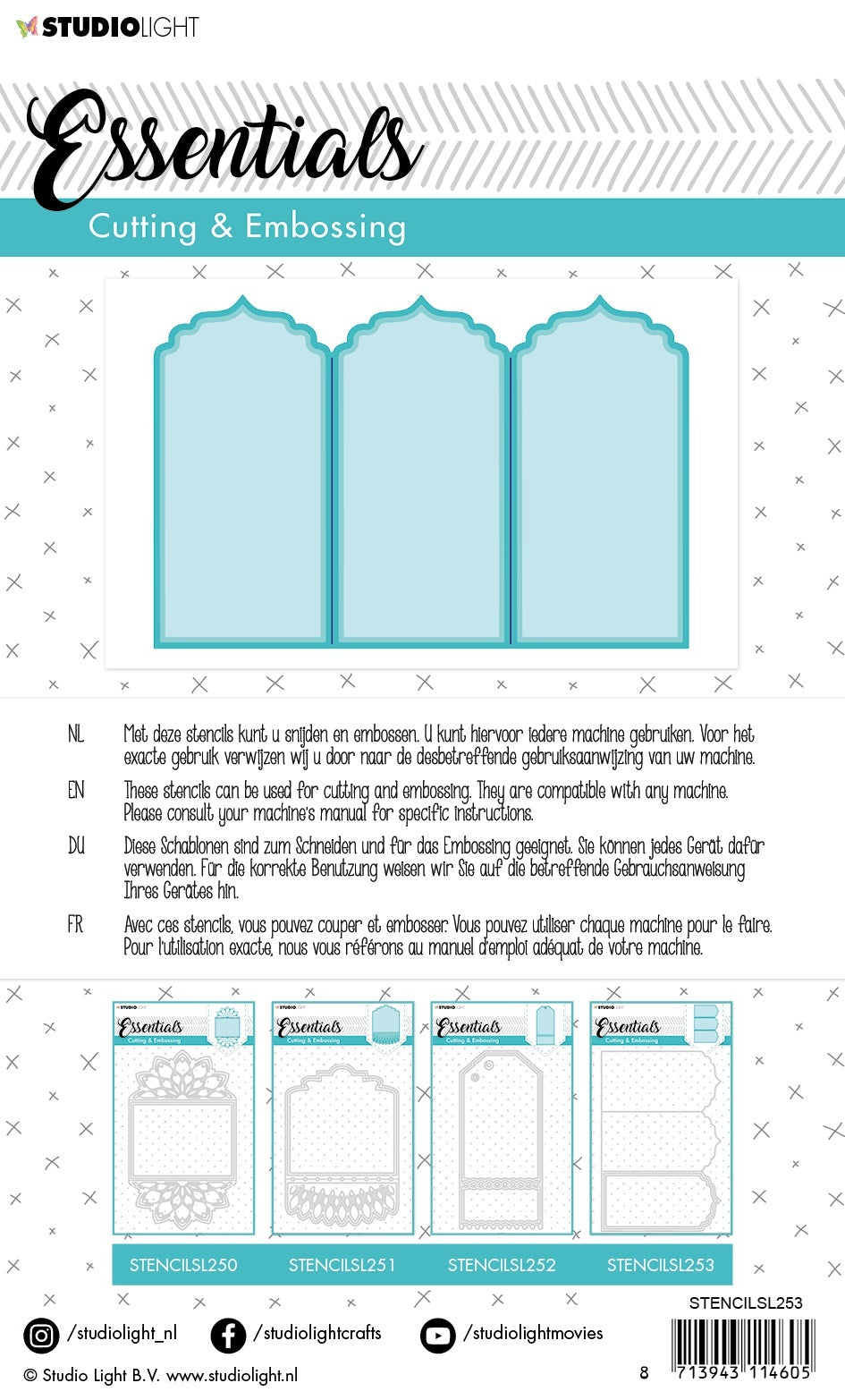 Studio Light Essentials Cutting & Embossing Die - 620831