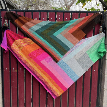 Logpile (Advent Mystery Shawl KAL 2023)
