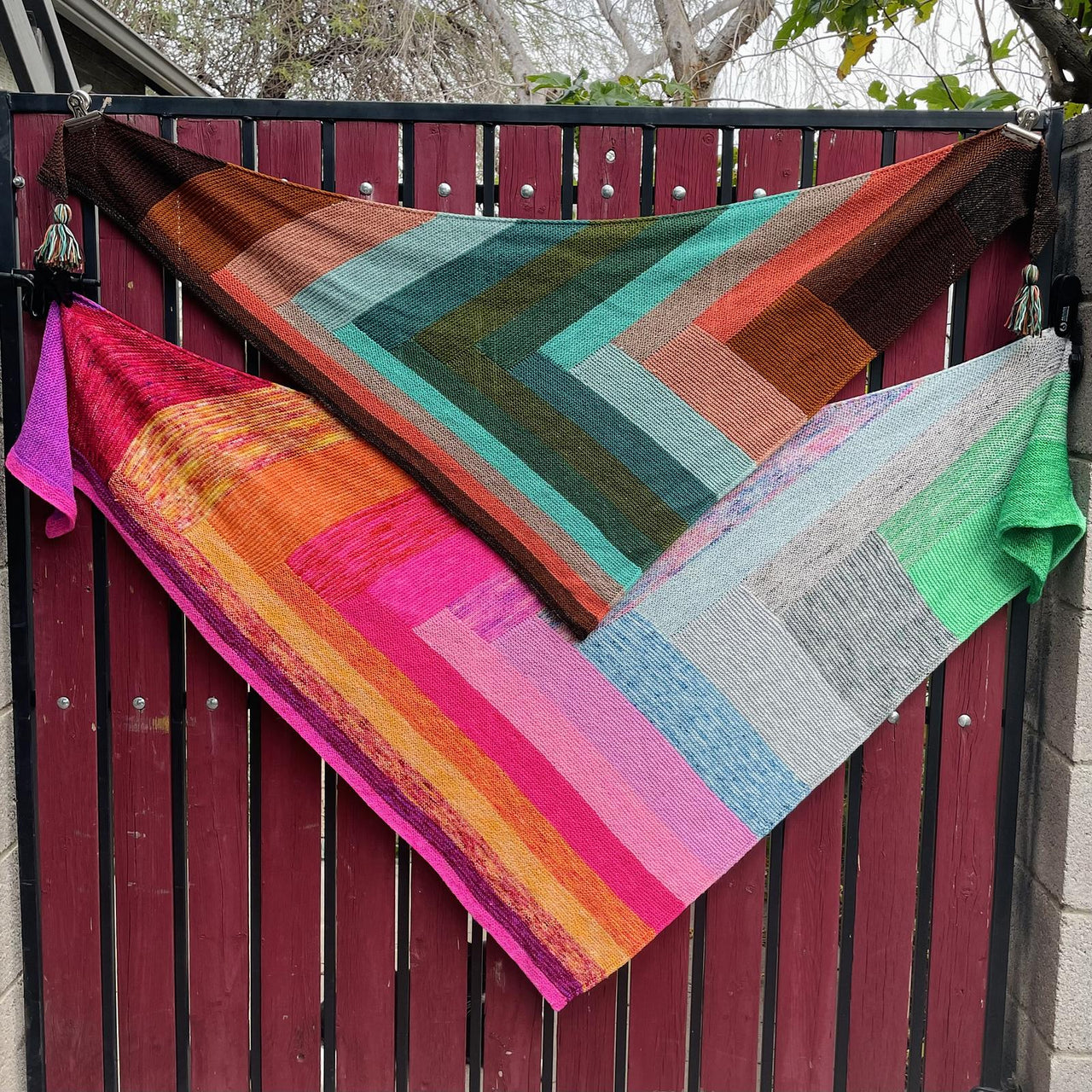 Logpile (Advent Mystery Shawl KAL 2023)