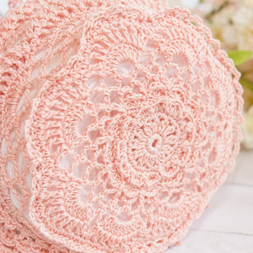 Victoria Rose Lace Baby Bonnet
