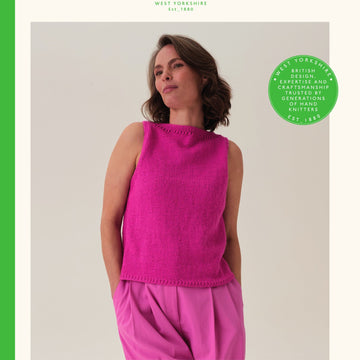 Honeycomb Cut-Away Vest in Sirdar Loveful 100% Bio Blend - 10915 - Downloadable PDF
