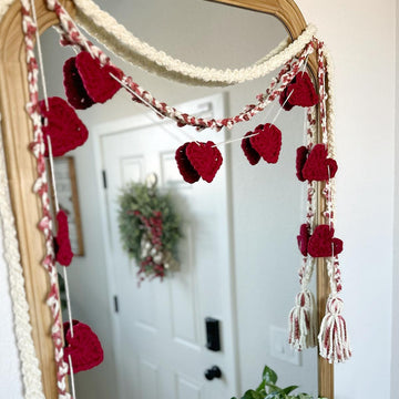 Crochet Heart Garland 089