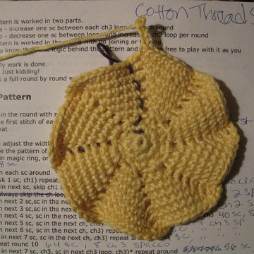 Cotton Thread Sun Hat