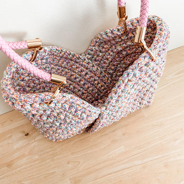 Spring Flowers Bag Crochet Pattern