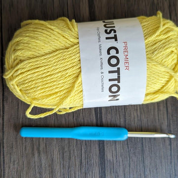 Canary Yellow Butterfly Crochet Top