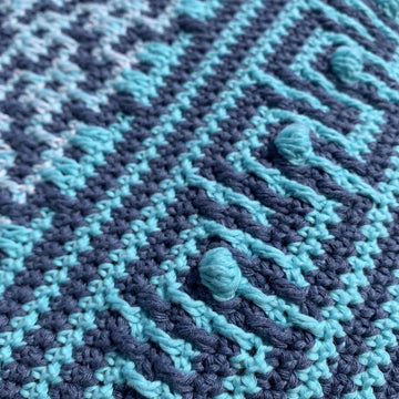 Baby Blanket Lavender Lagoon