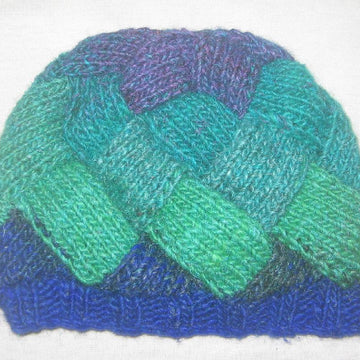 Entrelac Hat