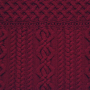 Cable and Lattice Pullover #130