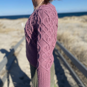 Art Nouveau Cabled Cardigan