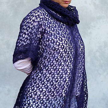 Poncho / Tunic "Nelly" with separate Loop