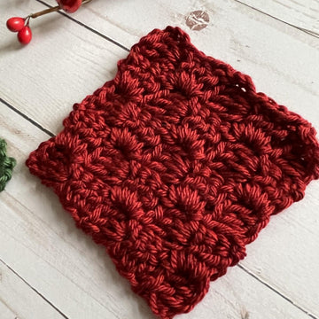Christmas C2C Coaster Set