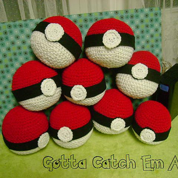 Amigurumi Pokéball - Video Tutorial