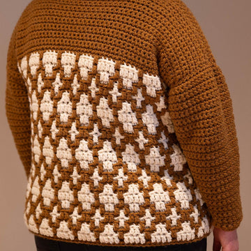 Mosaic Crochet Sweater