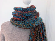 Crochet Textured Man Scarf Pattern