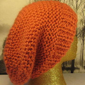 Superfast Garter Stitch Super Slouch Hat