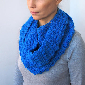 Block loop scarf