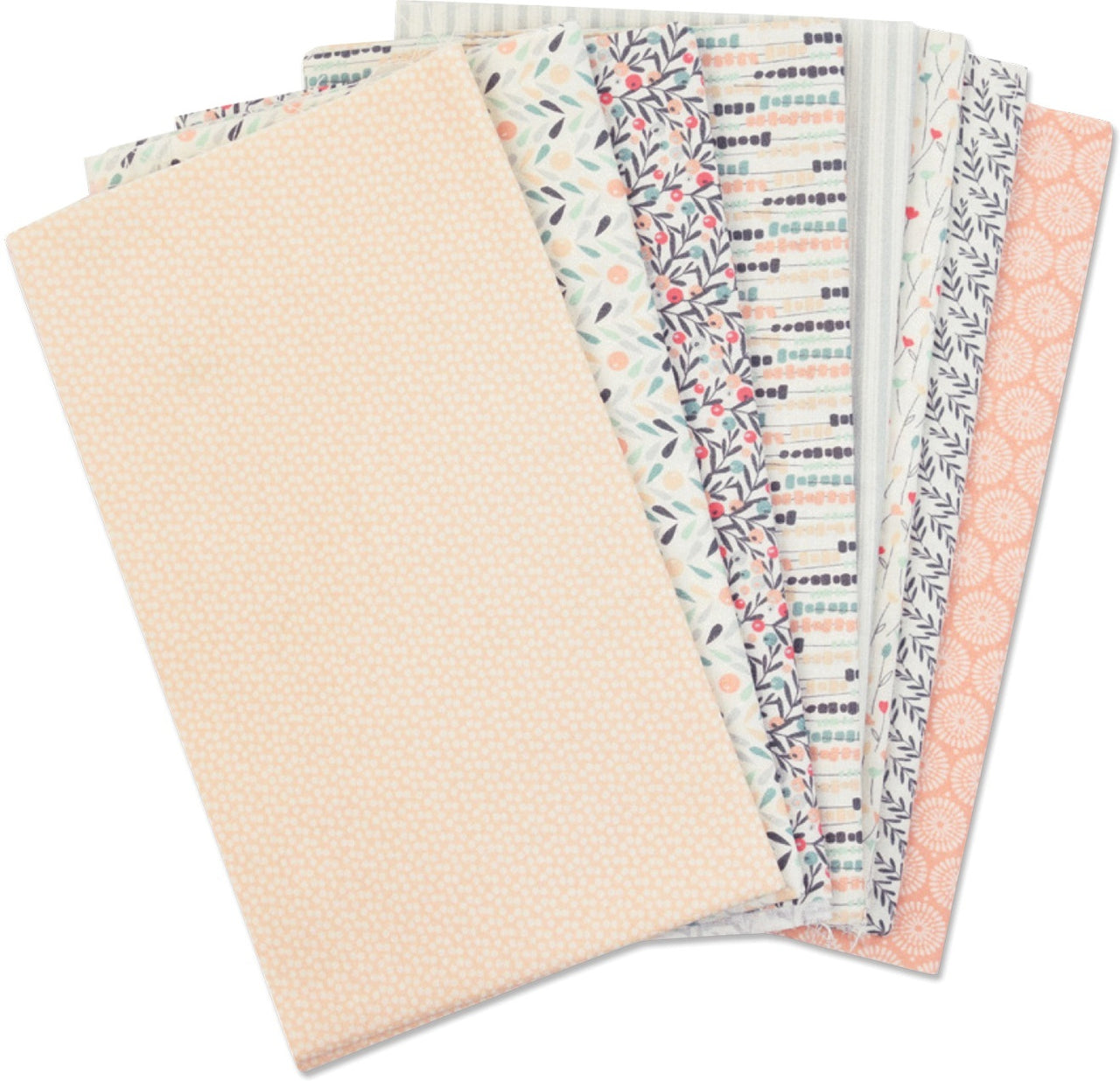 Sizzix Fabric Pieces 21.625"X17.75" 8/Pkg - Assorted Prints