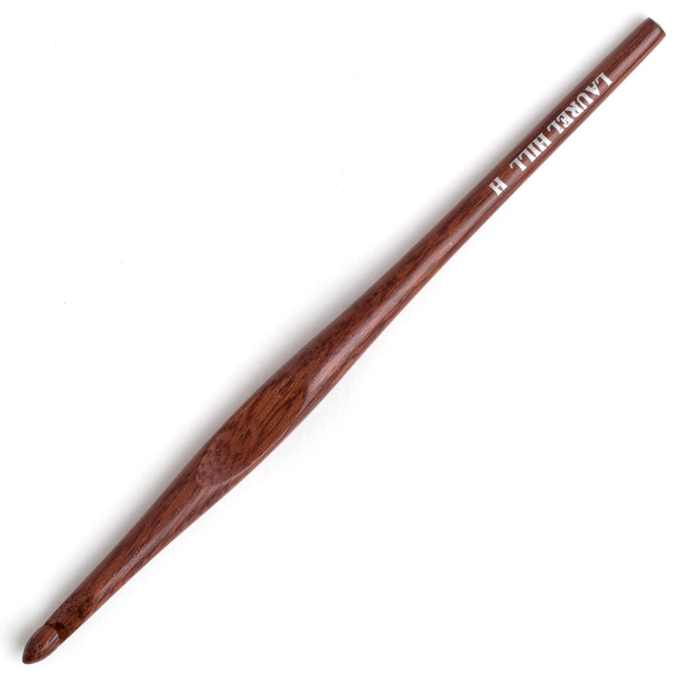 Laurel Hill Variety Crochet Hook Set Assorted Woods Sizes D-M